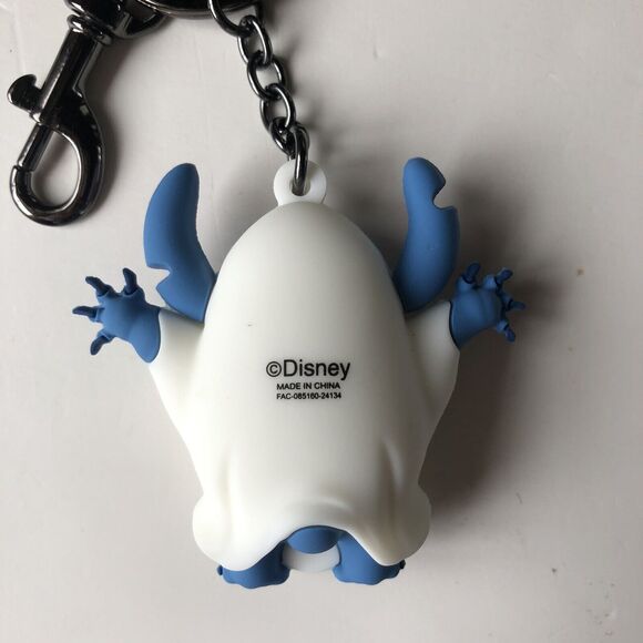 Loungefly Disney Stitch Ghost Glow In The Dark 3D Keychain NWT - Picture 6 of 8